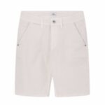 Bermuda chinos avorio in lino Pepe Jeans