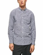 Camicia a quadretti bianca e blu Pepe Jeans