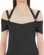Maglia a maniche corte con fascia sulle spalle Liu-Jo - immagine 3