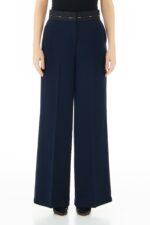 Pantalone Liu jo moda twill palazzo vita alta