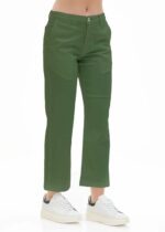Pantalone donna Take Two denim vita alta gamba larga (Nuova Collezione AI23)