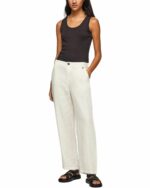 Pantalone dritto in lino e viscosa Pepe Jeans - immagine 2