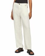 Pantalone dritto in lino e viscosa Pepe Jeans