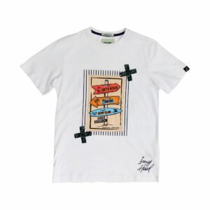 T-shirt con stampa In my hood
