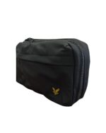 Borsa nera in pelle Lyle&Scott da uomo - immagine 3