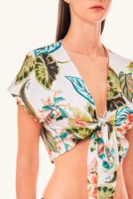 Camicia Liu Jo annodata cotone fantasia - immagine 3