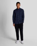 Camicia Lyle & Scott in cotone con collo classico - immagine 2