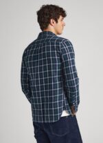 Camicia PepeJeans uomo regular fit colletto classico in twid di cotone(Nuova Collezione AI23) - immagine 3