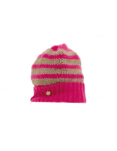 Cappello donna Relish righe lurex con risvolto(Nuova Collezione AI23) Cappello donna Relish righe lurex con risvolto(Nuova Collezione AI23) - immagine 1