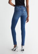 Jeans Liu Jo skinny botton up vita alta lavaggio medio - immagine 2