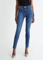 Jeans Liu Jo skinny botton up vita alta lavaggio medio