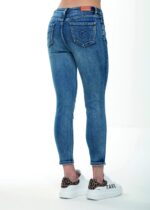 Jeans Take Two slim capri vita alta lavaggio medio 98%cotone 2%elastane (Nuova Collezione AI23) - immagine 2