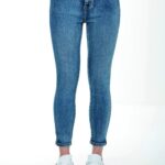 Jeans Take Two slim capri vita alta lavaggio medio 98%cotone 2%elastane (Nuova Collezione AI23)