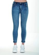 Jeans Take Two slim capri vita alta lavaggio medio 98%cotone 2%elastane (Nuova Collezione AI23)
