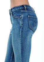 Jeans Take Two slim capri vita alta lavaggio medio 98%cotone 2%elastane (Nuova Collezione AI23) - immagine 3