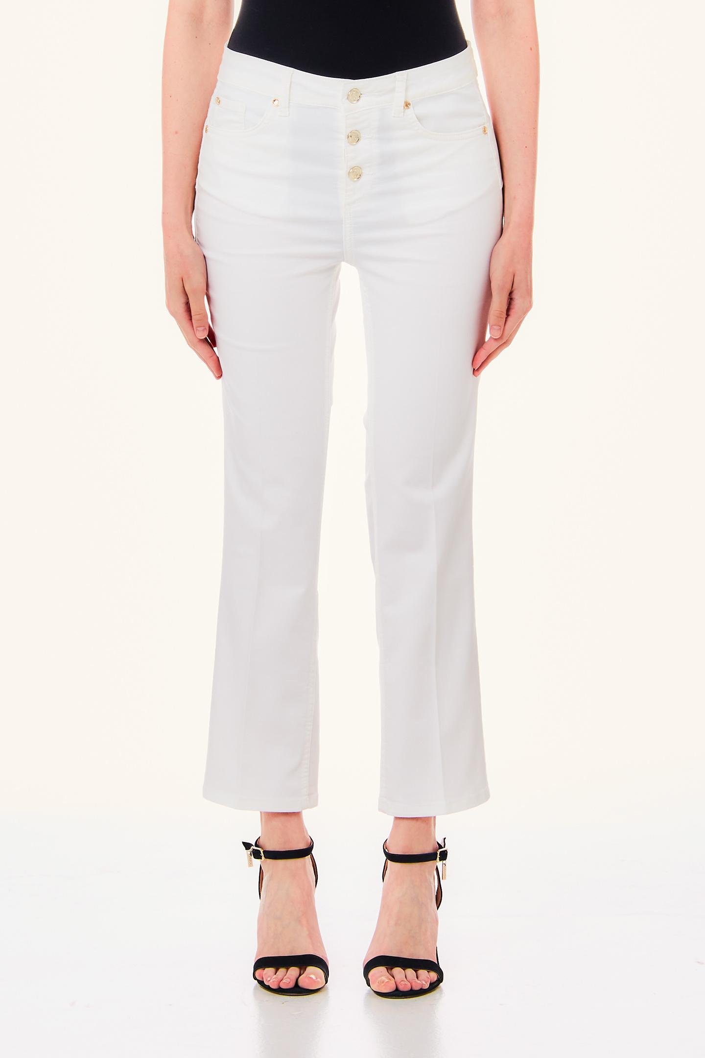 Jeans pantalone Liu Jo cotone 100% chiusura con bottoni Jeans pantalone Liu Jo cotone 100% chiusura con bottoni - immagine 1