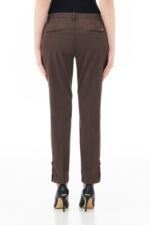 Pantalone Liu Jo chinos con bottone sulla caviglia - immagine 2