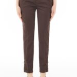 Pantalone Liu Jo chinos con bottone sulla caviglia