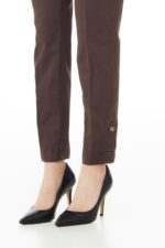 Pantalone Liu Jo chinos con bottone sulla caviglia - immagine 3