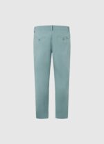Pantalone Pepe Jeans chino slim fit popeline di cotone tasche all'italiana chiusura con zip tasche posteriori - immagine 2