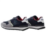Scarpe Blauer con inserti in camoscio e inserti in pelle sulla parte anteriore e sulla linguetta, decorata - immagine 2