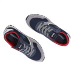 Scarpe Blauer con inserti in camoscio e inserti in pelle sulla parte anteriore e sulla linguetta, decorata - immagine 3