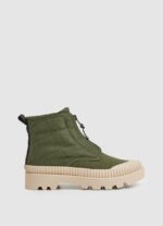 Scarpe Pepe Jeans donna stivaletti in tessuto con zip e fondo gomma