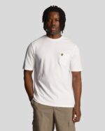 T-shirt Lyle & Scott in cotone con taschino anteriore