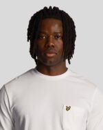 T-shirt Lyle & Scott in cotone con taschino anteriore - immagine 3