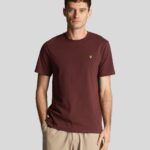 T-shirt Lyle & scott in morbido cotone girocollo con logo anteriore