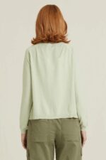 Cardigan Take Two aperto in lyocell - immagine 3