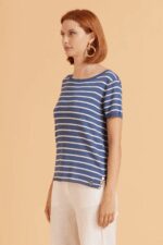 Maglia Take Two girocollo lurex righe - immagine 3
