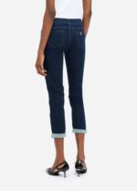 Jeans Liu Jo skinny con risvolto e bottoni gioiello vita regolare bottom up dona armonia e sostegno - immagine 2