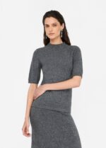 Maglia Liu Jo filato in misto viscosa micro paillettes