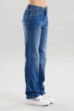 Jeans Take Two denim regulare lavaggio medio - immagine 2