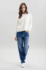 Jeans Take Two denim regulare lavaggio medio