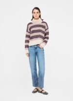 Maglia dolcevita Liu Jo in misto alpaca lavorazione jacquard interventi in lurex - immagine 4